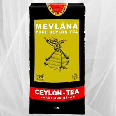 Mevlana Ceylon Tea, Loose Leaf, 1 Lbs - Best Ceylon Black Tea Leaves from Sri La