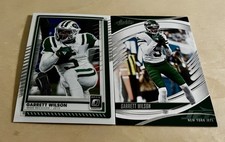Lot Of 2 2025 Panini Garrett Wilson New York Jets Cards Optic Absolute