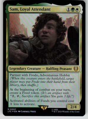 #ad #ad Sam Loyal Attendant M Commander: The Lord of the Rings: Tales of Middle earth 7 $3.99