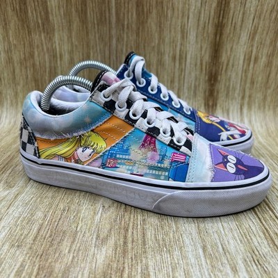 Vans Sailor Moon x Old Skool 'Pretty Guardian Patchwork' Women's Size 6 Shoes