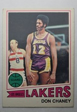 1977-78 Topps - Don Chaney #27 White Back