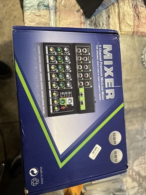 5 Channel Live Mixer Built In Effect Processor