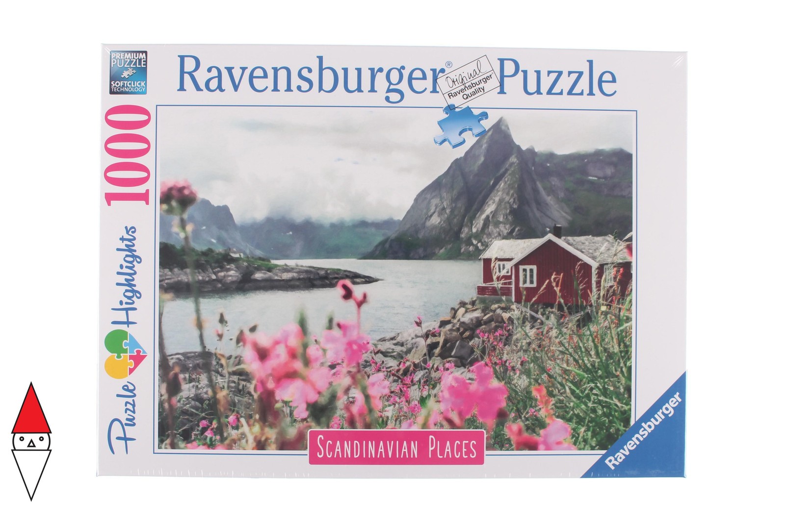 PUZZLE PAESAGGI RAVENSBURGER MONTAGNA LOFOTEN NORVEGIA 1000 PZ