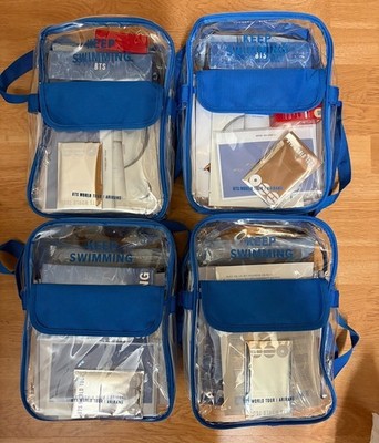 BTS Arirang Busan Concert Official Gift Full Set Keep Photocard Swimming Bag