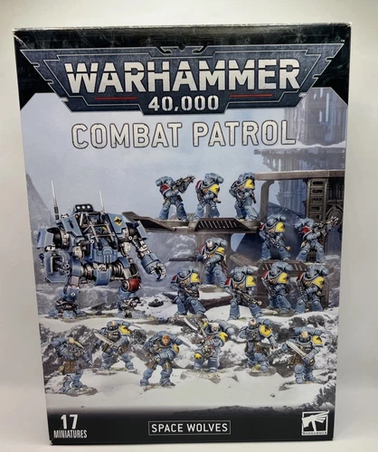 Warhammer 40k Combat Patrol Space Wolves Complete Set NIOB