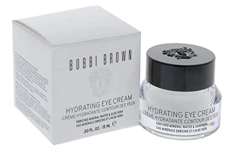 Crema hidratante para ojos Bobbi Brown, marrón, 0,5 onzas NUEVA Foto 2 de 2