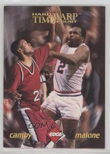 1996 Rookie Rage Time Warp Holofoil /2500 Marcus Camby Moses Malone #TW4 HOF 0l2