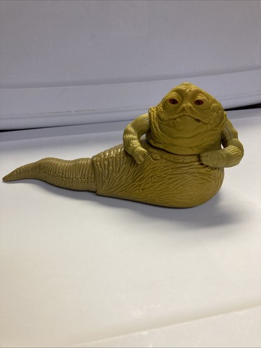 Vintage Star Wars 1983 Jabba the Hutt Figure Original Kenner ROTJ Tail Moves