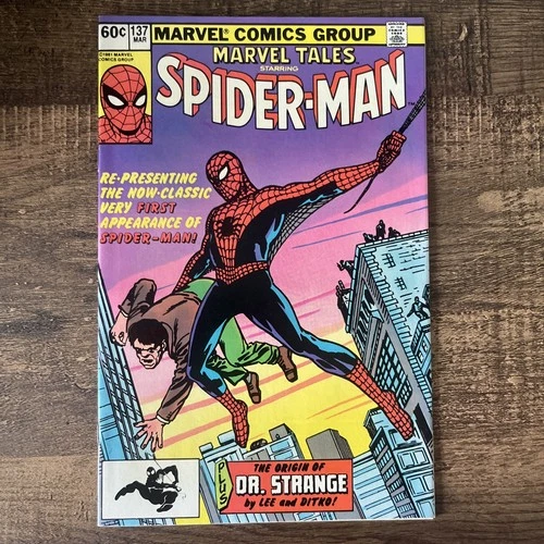 Marvel Tales #137 (1982) Reprints Amazing Fantasy #15 Spider-Man - Marvel Comics