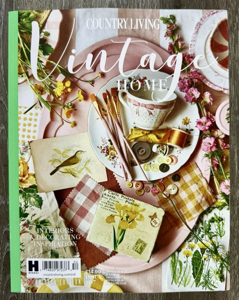 COUNTRY LIVING - VINTAGE HOME - UK EDITION - ISSUE #07, 2025 - BRAND NEW