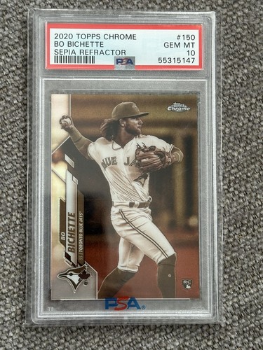 2020 Bo Bichette [Sepia Refractor] #150