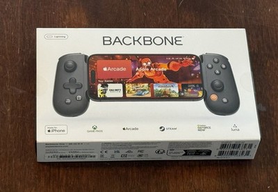 BACKBONE One Lightning Gaming Controller 2nd Gen Black BB-02-B-R - NEW UNOPENED
