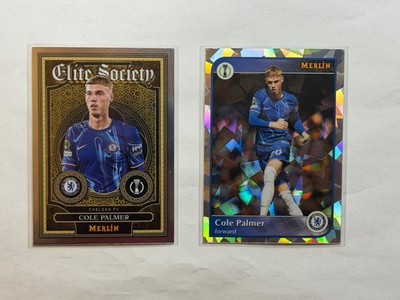 Cole Palmer 2024-25 Topps Merlin Chrome UEFA Atomic Refractor 20 + Elite Society