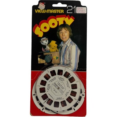 View-Master Sooty Stereo Pictures 21 Full Colour Vintage Reel
