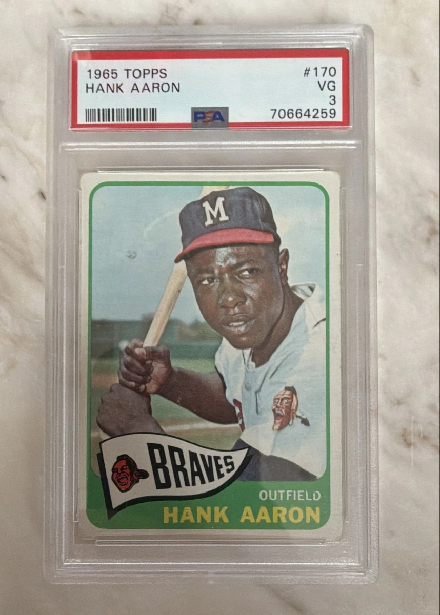 Hank Aaron Professional Sports PSA Baseball Cards for sale | eBay