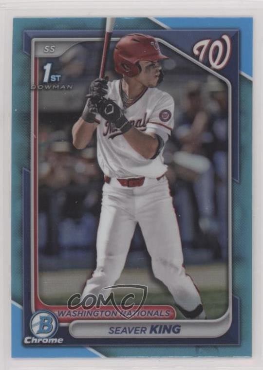 2024 Bowman Draft Chrome Sky Blue Refractor Seaver King #BDC-62 1j7c