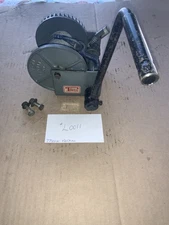 Vintage THERN Hand Winch Hand Crank Cable Winch ATV Boat Trailer Engine Hoist