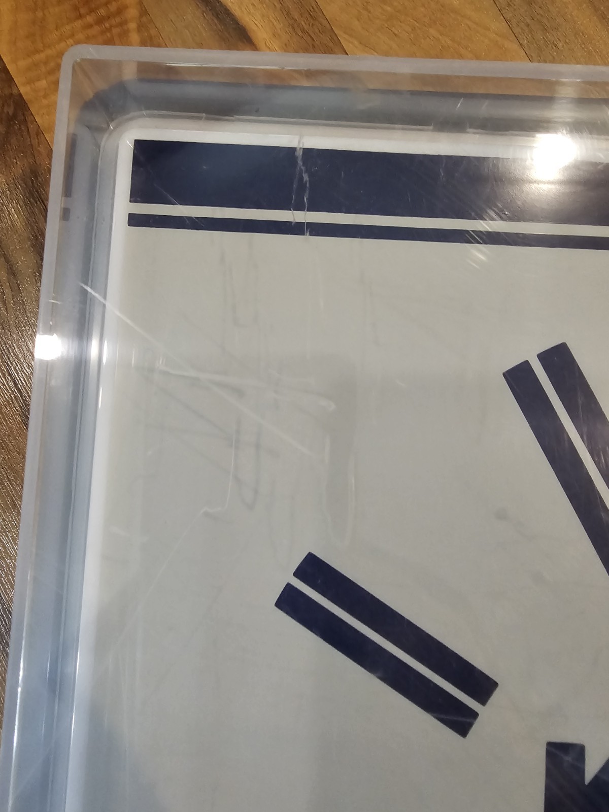 VINTAGE KOHLER PLUMBING PRODUCTS 16” Square Clock Everbrite 1994 (NOT WORKING)