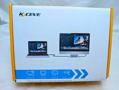 KCEVE 4K KVM Switch 4 Computers 1 Monitor HDMI USB-C DP EDID USB 3.0 60H