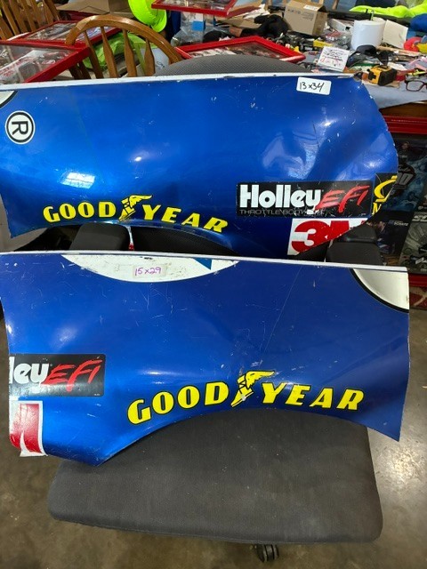 race used sheetmetal bobby labonte fenders