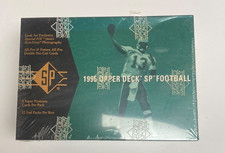 1995 SP Football Wax Box