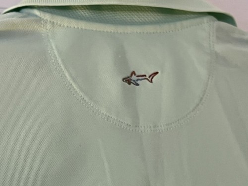 Greg Norman Play Dry Golf Small Womens Polo Shirt Green Collar Short Sleeve - Picture 10 of 12
