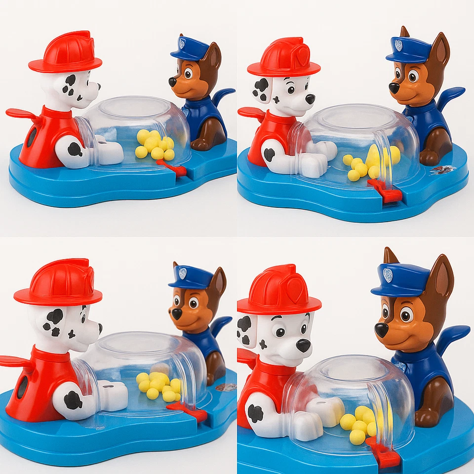 Paw Patrol Snappy Pups Kids Hungry Pups Two Player Like Hippos Board Game Toy - Image 4 of 4