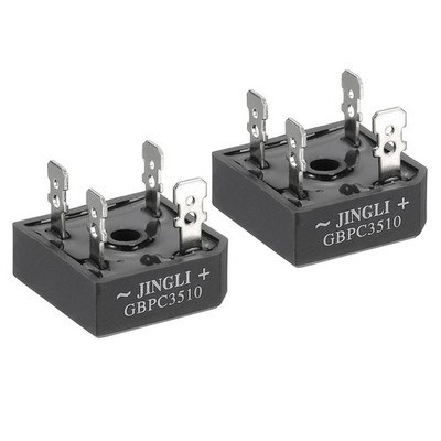 GBPC35-10 Rectifier Diode, 2 Pcs Bridge Rectifier 35A 1000V Diodes, Black