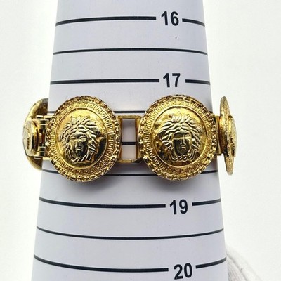 GIANNI VERSACE Medusa Metal Bracelet color Gold fashion goods
