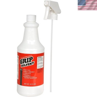Golf Grip Solvent Non-Toxic & Non-Flammable 32 oz Bottle Bundle with Trigger ...