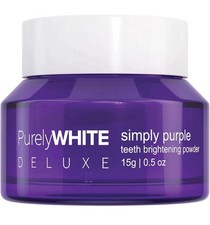 PurelyWHITE DELUXE, Simply Purple Brightening Powder - Conceals Stains, No...