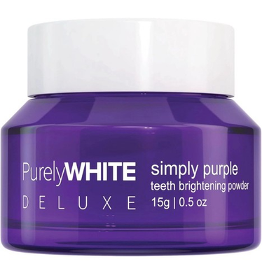 #ad PurelyWHITE DELUXE Simply Purple Brightening Powder Conceals Stains No... $24.59
