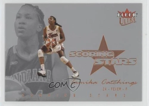 2004 Fleer Ultra WNBA Scoring Stars Tamika Catchings #3SS HOF