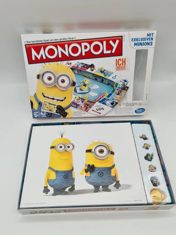 Hasbro Monopoly Ich einfach unverbesserlich Minion Made Neu & OVP - Bild 3 von 4