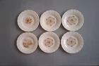 One Set of Six Little MacBeth Evans Depression Glass plates