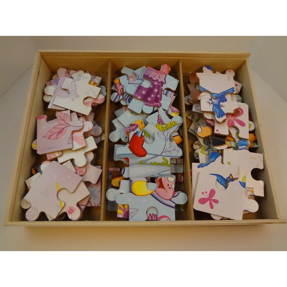 Набор из 3 деревянных пазлов Dora The Explorer Viacom для детей - Изображение 4 из 4