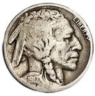 1917 BUFFALO NICKEL G+-FREE USA SHIPPING