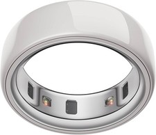 Authentic OURA Ring GEN 4 Ceramic Cloud  Size 7  New  No box  No Charger