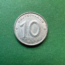 10 Pfennig 1953 DDR Deutsche Demokratische Republik KM# 7