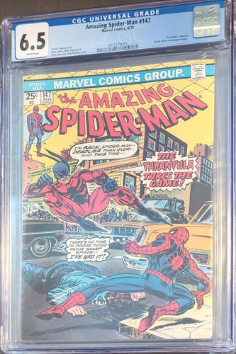 Amazing Spider-Man 147 8/75 CGC 6.5 Tarantula, Jackel Gwen Stacy Clone Marvel