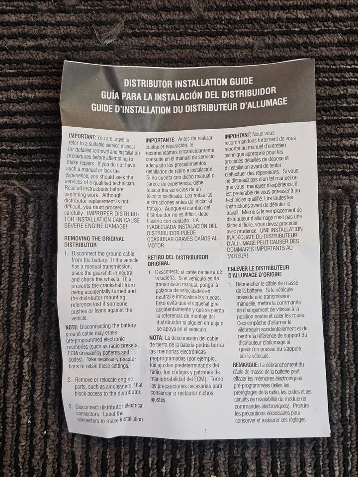 Cardone 84-1829 -Distribuidor de ignição eletrônica para 1999-2000 Cadillac Escalade - Imagem 4 de 4