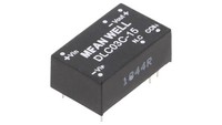 Przetwornica Dc/Dc, 3W, Uwej: 36...75 Vdc, Uwyj: 15 VDC DLC03C-15 Mean Well