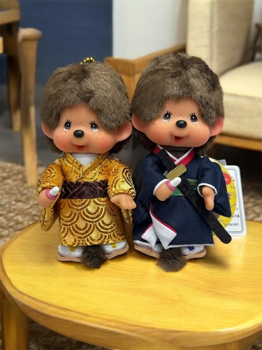 717736 Mascotte Portachiavi Monchhichi 13,5 cm - Blu Guerriero ~ Collezione Mimi =^.^= - Foto 2 di 2