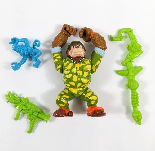 TMNT Action Figures Vintage SERGEANT BANANAS Used COMPLETE Good Condition 1991