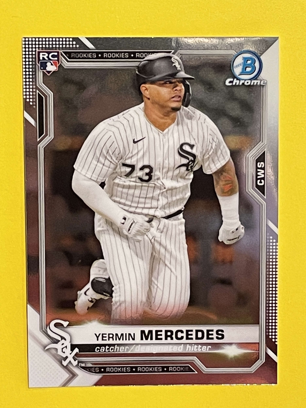 Yermin Mercedes 2021 Bowman Chrome Rookie #88 Chicago White Sox