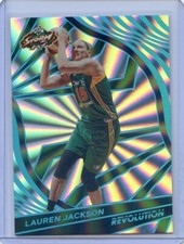 2022 Panini Revolution WNBA LAUREN JACKSON #85 SUNBURST PARALLEL #48/75 STORM