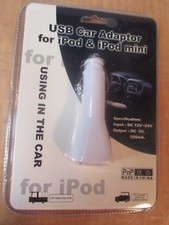 Lot 17x USB CAR ADAPTORS FOR iPod AND iPod MINI NIP 