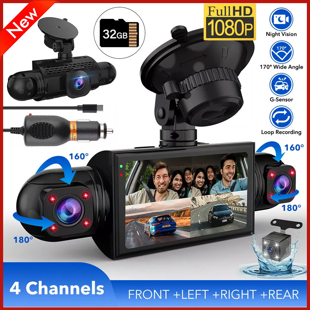 Car Front+rear Camera + 32gb Card