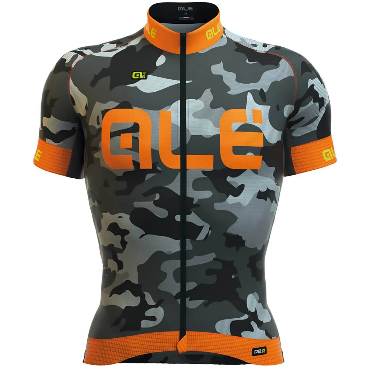 2020 ALE PRR 2.0 Cycling Jersey Orange Camo Men s Size XL