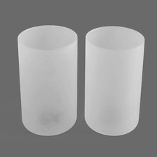 2 Pack Frosted Glass Lamp Shade, Accessory Glass Fixture Globe or Lampshade w...